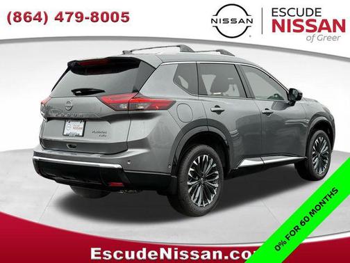 Gun Metallic 2026 Nissan Rogue Platinum
