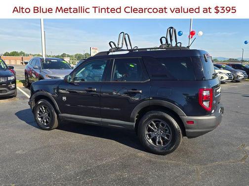 Alto Blue Metallic Tinted Clearcoat 2021 Ford Bronco Sport Big Bend
