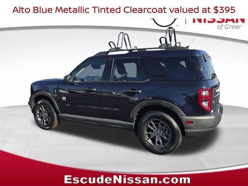 Alto Blue Metallic Tinted Clearcoat 2021 Ford Bronco Sport Big Bend