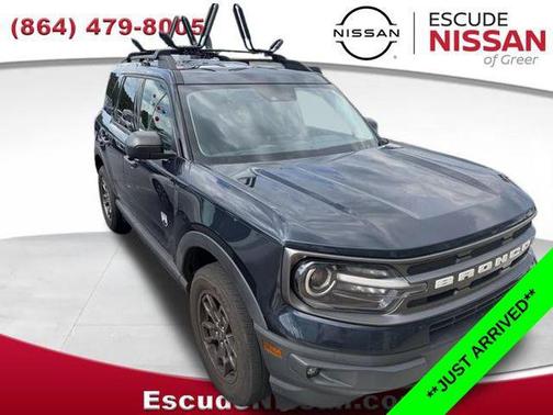 Alto Blue Metallic Tinted Clearcoat 2021 Ford Bronco Sport Big Bend