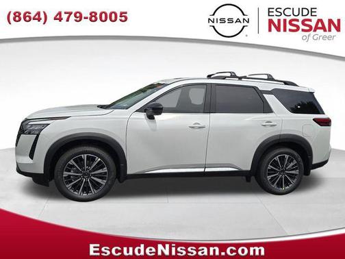 Everest White Pearl Tricoat 2026 Nissan Pathfinder Platinum