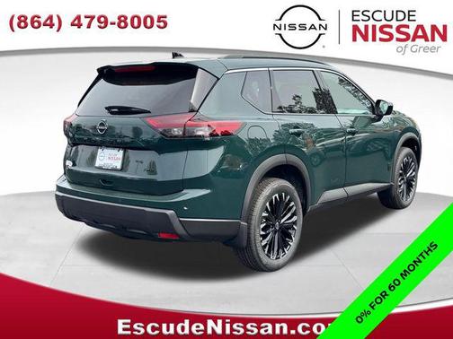 Obsidian Green 2026 Nissan Rogue Dark Armor