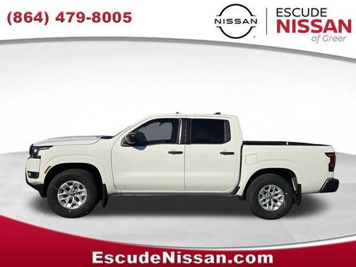 Glacier White 2026 Nissan Frontier S