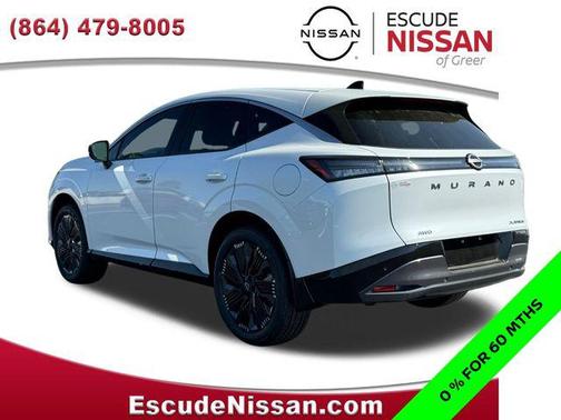 Everest White Pearl Tricoat 2026 Nissan Murano Platinum