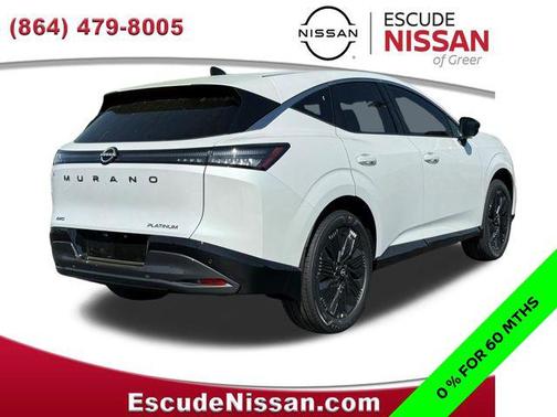 Everest White Pearl Tricoat 2026 Nissan Murano Platinum