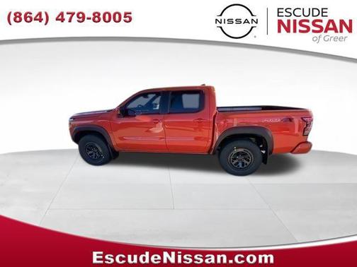 Afterburn Orange 2026 Nissan Frontier PRO-4X