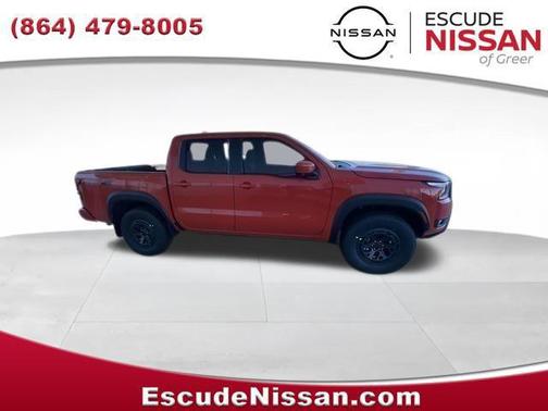 Afterburn Orange 2026 Nissan Frontier PRO-4X