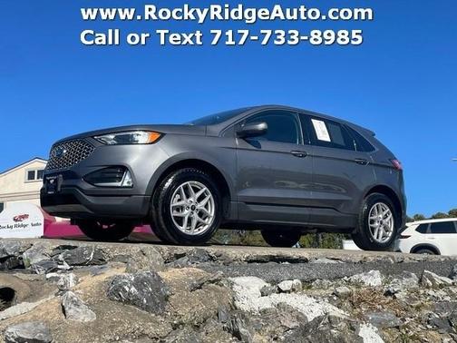 Gray 2023 Ford Edge SEL