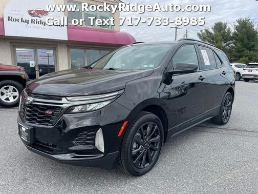 Black 2022 Chevrolet Equinox RS