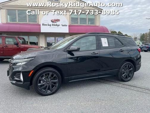 Black 2022 Chevrolet Equinox RS