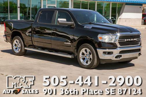 Diamond Black Crystal Pearlcoat 2021 RAM 1500 Big Horn/Lone Star