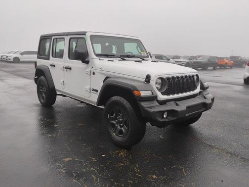 Bright White Clearcoat 2026 Jeep Wrangler Sport