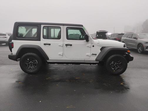 Bright White Clearcoat 2026 Jeep Wrangler Sport
