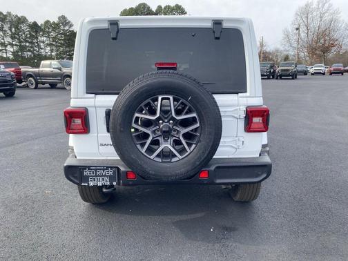 Bright White Clearcoat 2026 Jeep Wrangler Sahara