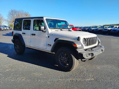 Bright White Clearcoat 2026 Jeep Wrangler Sport
