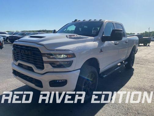 Bright White Clearcoat 2026 RAM 2500 Black Express