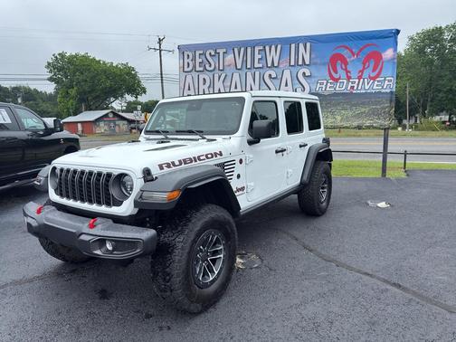 Bright White Clearcoat 2025 Jeep Wrangler Rubicon