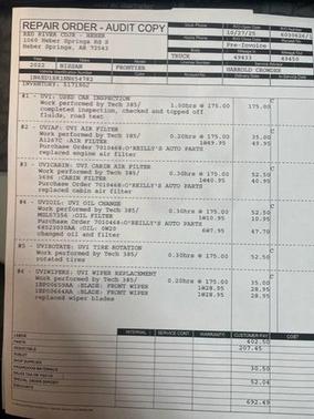 2022 Nissan Frontier SV