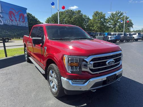 Rapid Red Metallic Tinted Clearcoat 2021 Ford F-150 XLT
