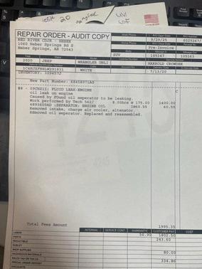 2020 Jeep Wrangler Unlimited Rubicon