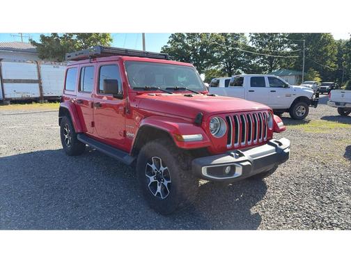 Firecracker Red Clearcoat 2021 Jeep Wrangler Unlimited 4xe Sahara