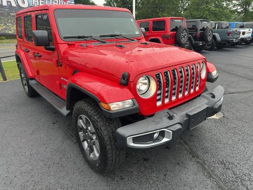 Firecracker Red 2019 Jeep Wrangler Unlimited Sahara