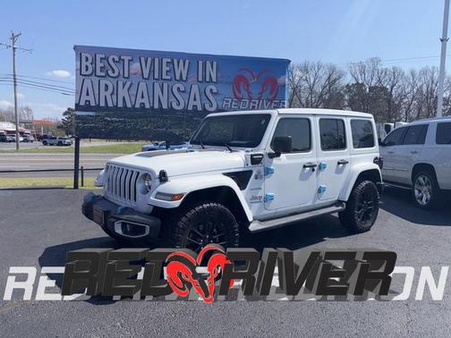 Bright White Clearcoat 2021 Jeep Wrangler Unlimited 4xe Sahara