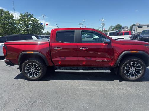 Volcanic Red 2024 GMC Canyon Denali