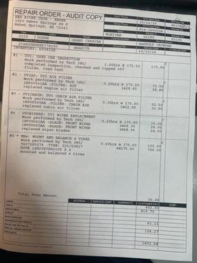 2019 Dodge Grand Caravan SE