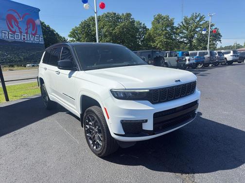 Bright White Clearcoat 2024 Jeep Grand Cherokee L Summit