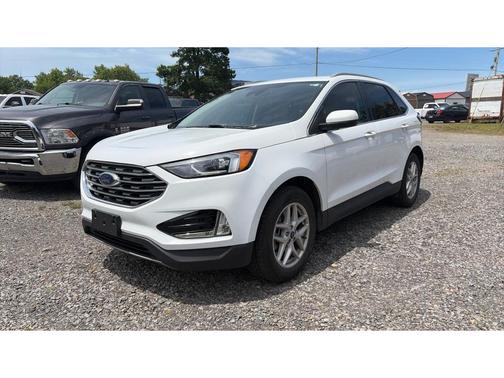 Oxford White 2021 Ford Edge SEL