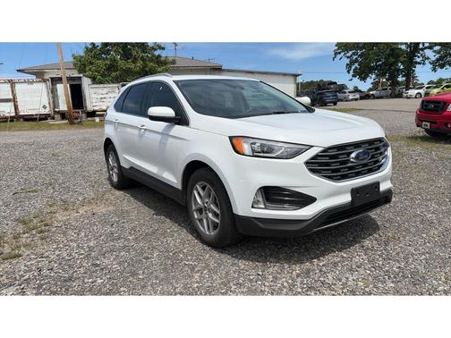 Oxford White 2021 Ford Edge SEL