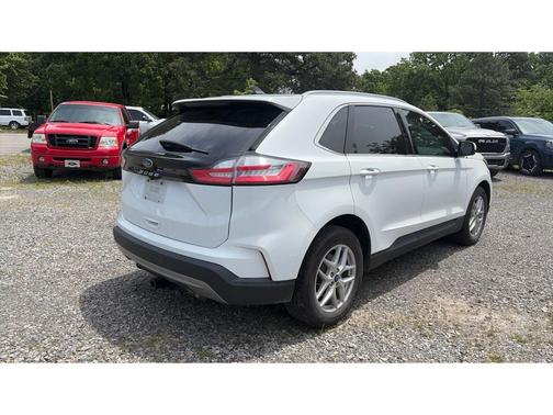 Oxford White 2021 Ford Edge SEL
