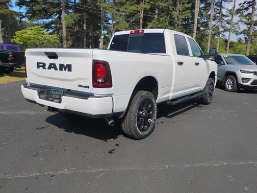 Bright White Clearcoat 2026 RAM 2500 Black Express