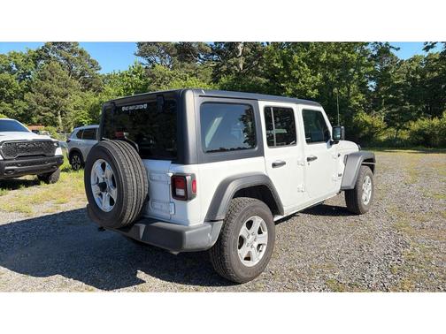 Bright White Clearcoat 2022 Jeep Wrangler Unlimited Sport