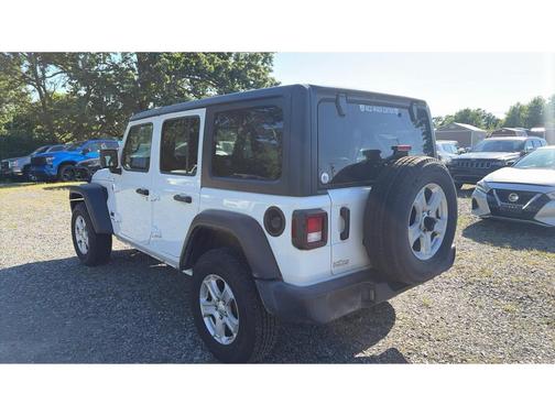 Bright White Clearcoat 2022 Jeep Wrangler Unlimited Sport