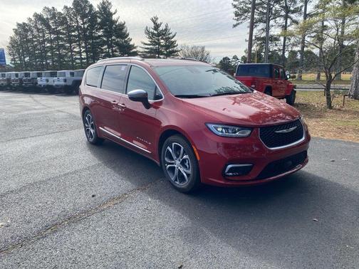 Red 2026 Chrysler Pacifica Pinnacle