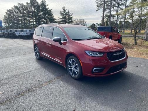 Red 2026 Chrysler Pacifica Pinnacle