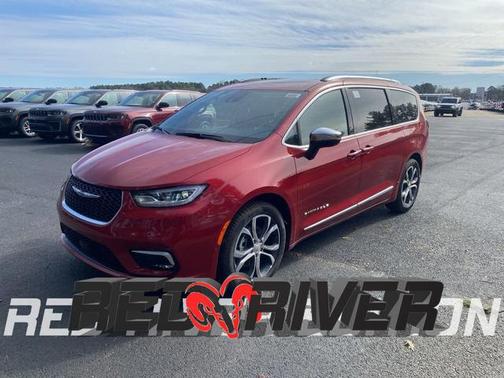 Red 2026 Chrysler Pacifica Pinnacle