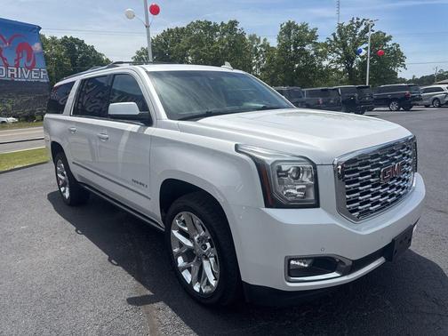 White Frost Tri-Coat 2019 GMC Yukon XL Denali