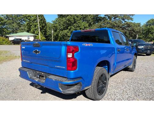 Rip Tide Blue 2025 Chevrolet Silverado 1500 Custom