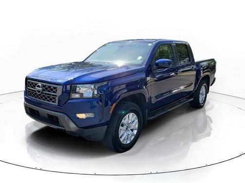 Deep Blue Pearl 2022 Nissan Frontier SV