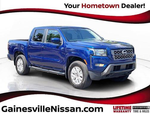 Deep Blue Pearl 2022 Nissan Frontier SV