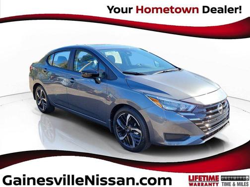 Gun Metallic 2025 Nissan Versa 1.6 S