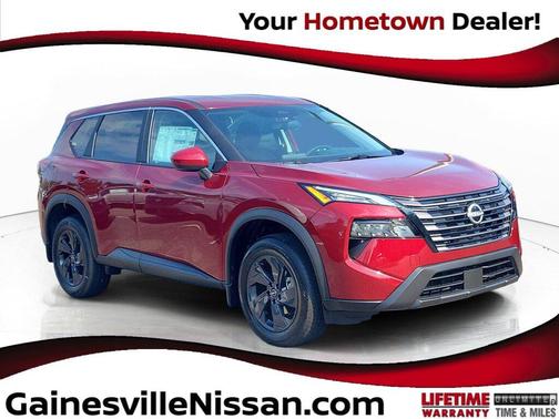 Scarlet Ember Tintcoat 2026 Nissan Rogue SV