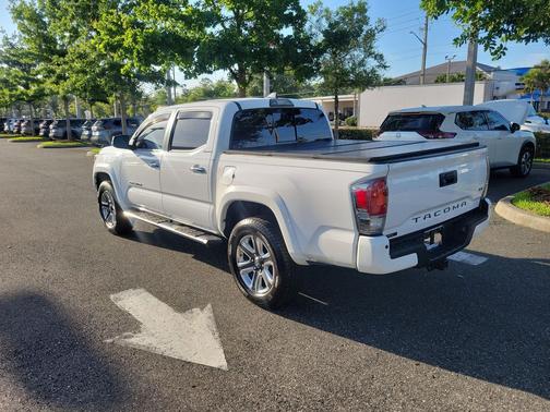 Super White 2017 Toyota Tacoma Limited