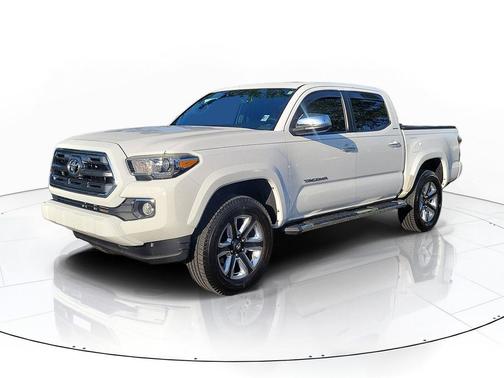 Super White 2017 Toyota Tacoma Limited