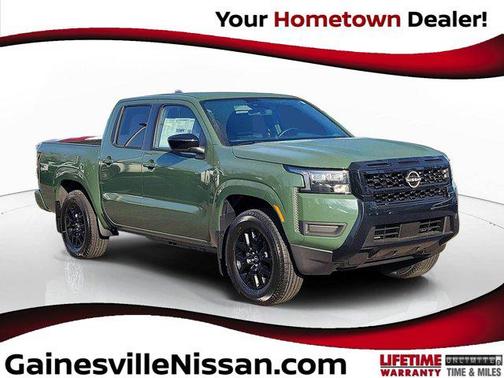 Tactical Green Metallic 2026 Nissan Frontier SV