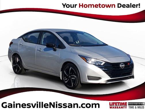 Brilliant Silver Metallic 2025 Nissan Versa 1.6 S