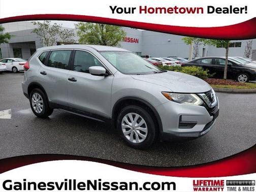 Brilliant Silver 2017 Nissan Rogue S